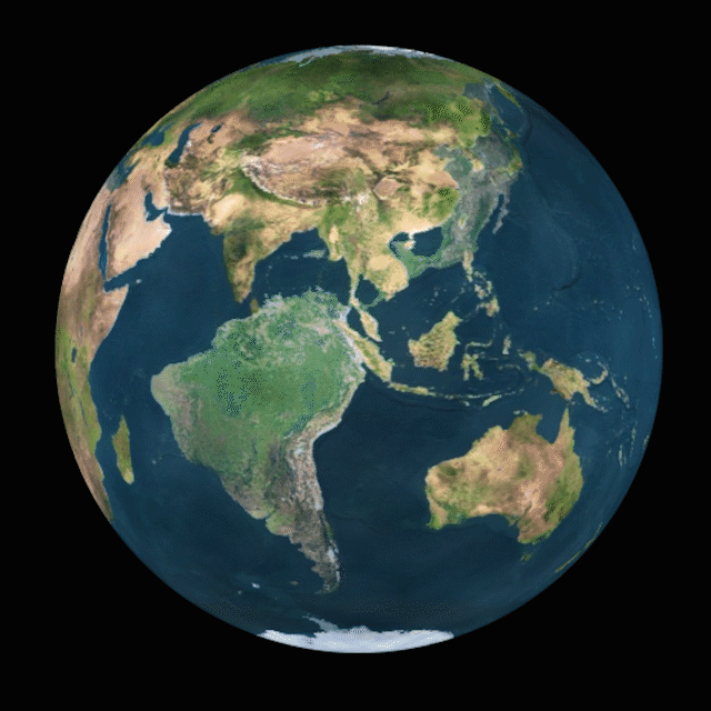 如果你学过简单的三维动画或ae特效制作,一定对上面这张地球的贴图