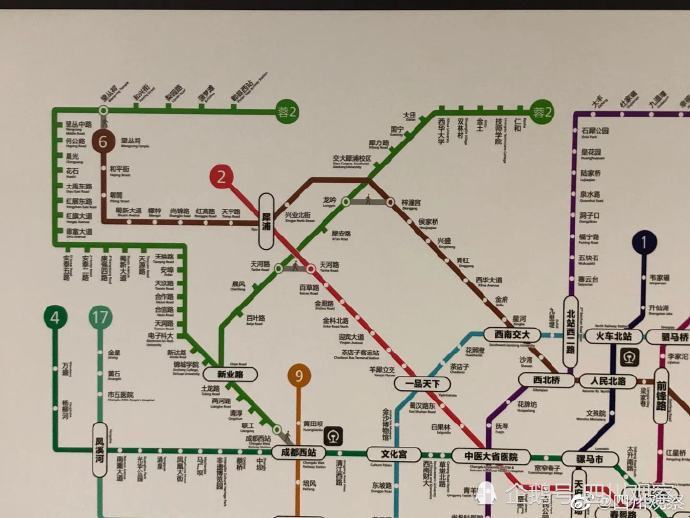 成都地铁图上新你家在哪条线附近?