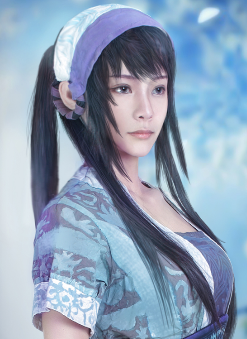 美女cosplay秦时明月端木蓉,完美呈现二次元美感