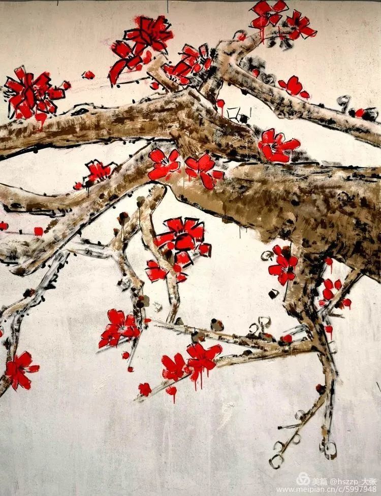 木棉树,木棉花,李向华,攀枝花,画家,墙画