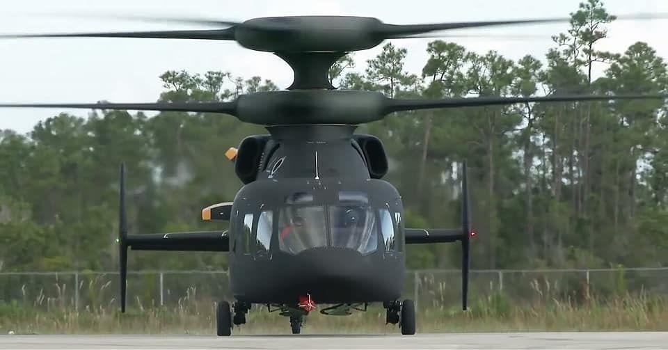 美国sb1直升机以完整状态首次试飞 西科斯基波音联合研制