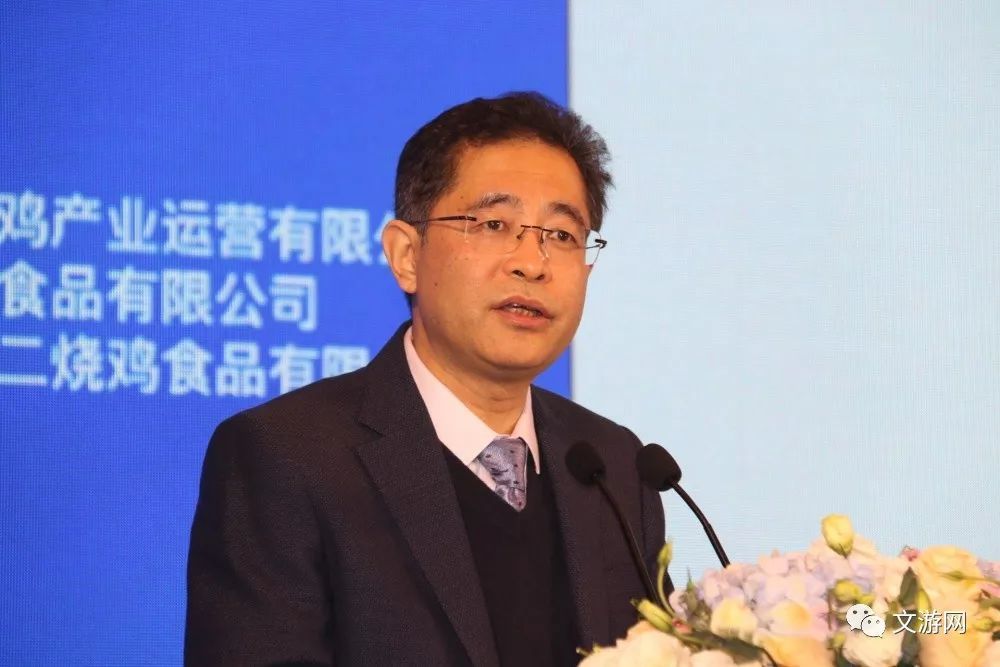 中轻联执行秘书长郭永新作关于轻工经济运行产业高质量发展举措的报告