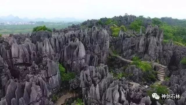 富川神剑石林景区