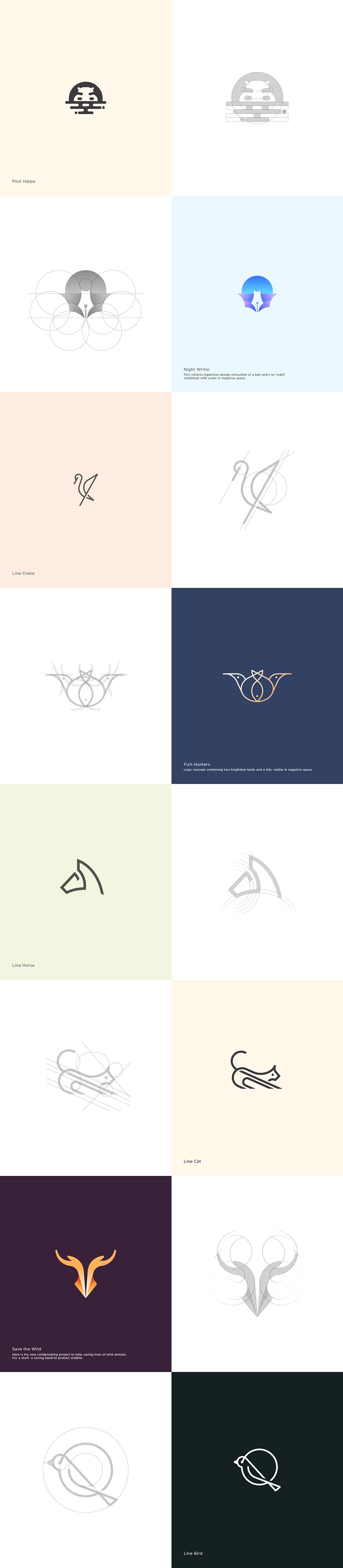 这几种logo设计技巧,适合你的是哪种?