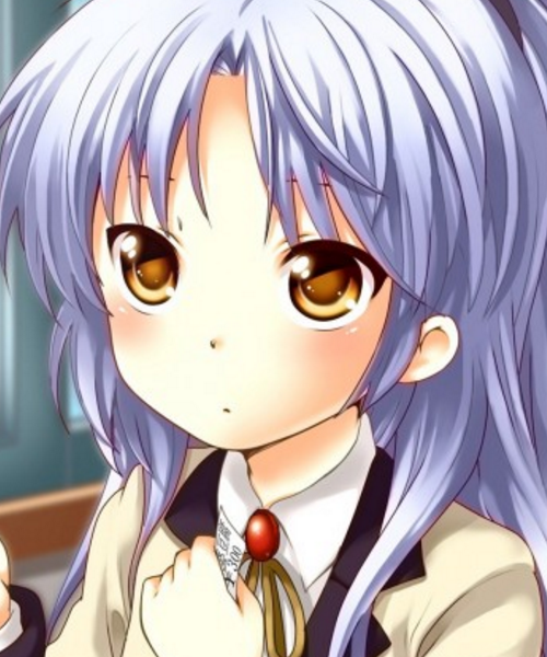 动漫《angel beats》人物桌面壁纸,长相甜美可人,别说