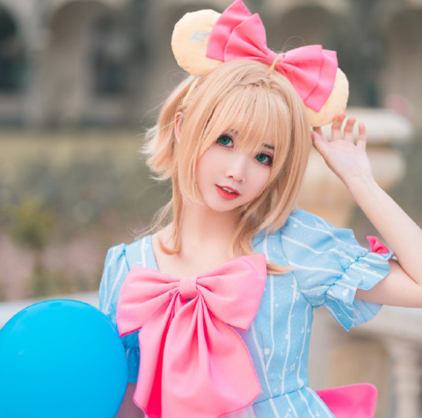 魔卡少女樱cosplay,娇小可爱,貌若天仙