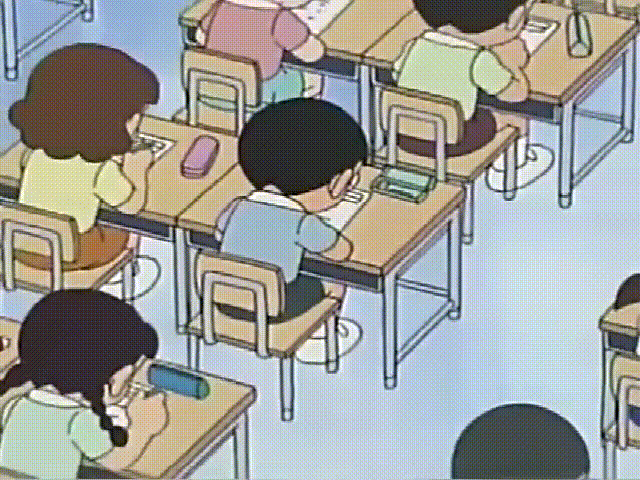 小学生们的生活,笨笨的野比大雄,最伟大的动画之一!
