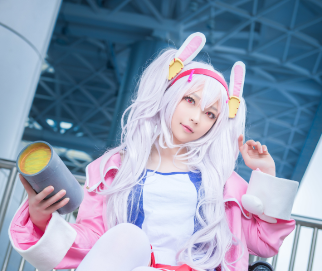 碧蓝航线拉菲cosplay,可爱清新的小姐姐