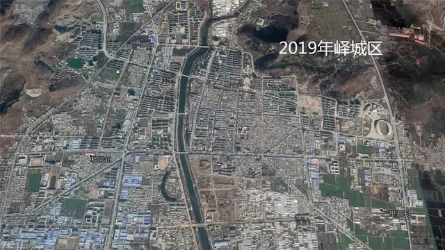枣庄市城建发展,卫星地图告诉你