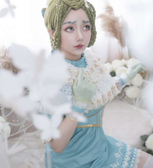 第五人格游戏角色cosplay,清纯迷人的小姐姐