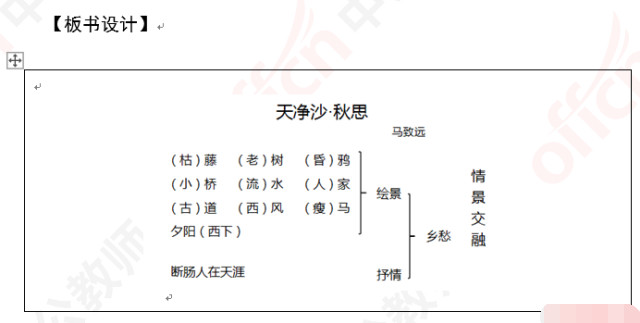 语文,天净沙·秋思,元曲,小壁虎