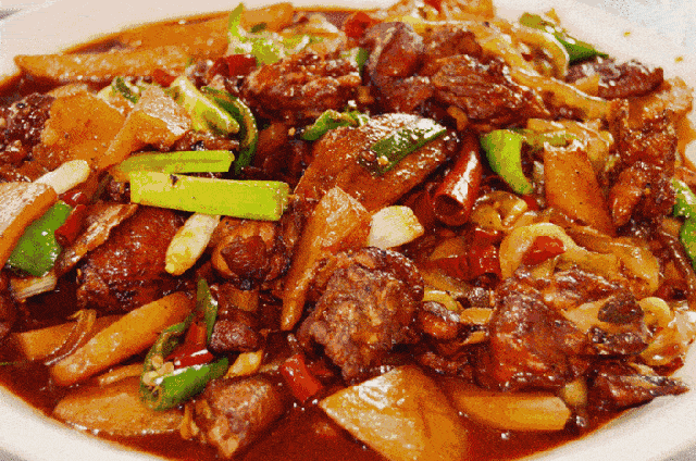 干 锅 鸡 美食 网 做法 640_424 gif 动态图 动图