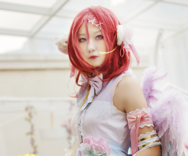 西木野真姬cosplay,秀气可爱的小妹妹