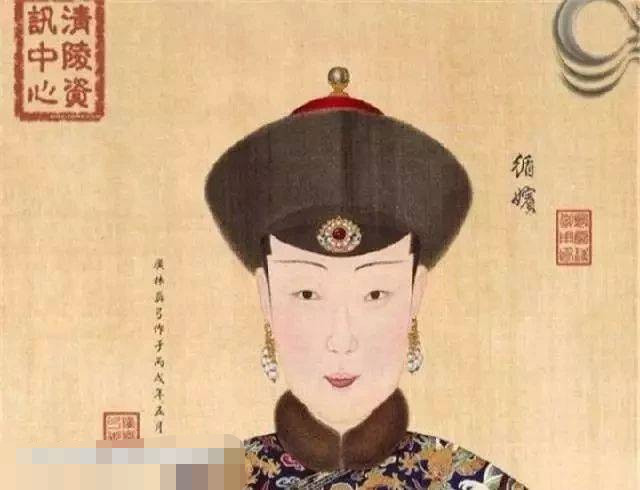 乾隆的最后一位妃子,看了她的画像,才知道什么叫做"美