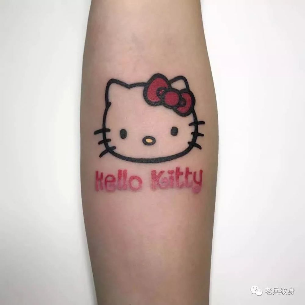 纹身素材——kitty猫