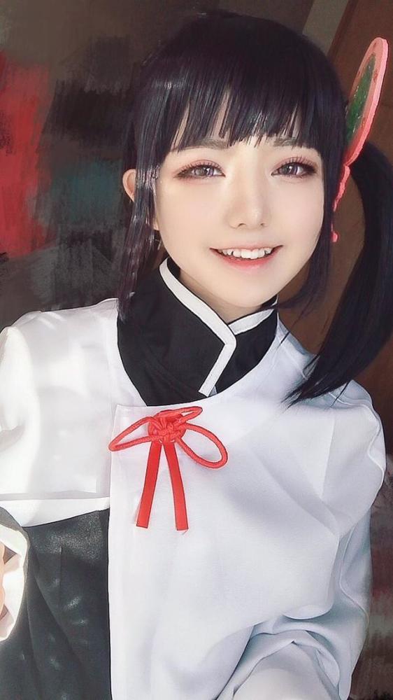 可能是我见过最治愈的《鬼灭之刃》cos,小姐姐的笑容让我融化了