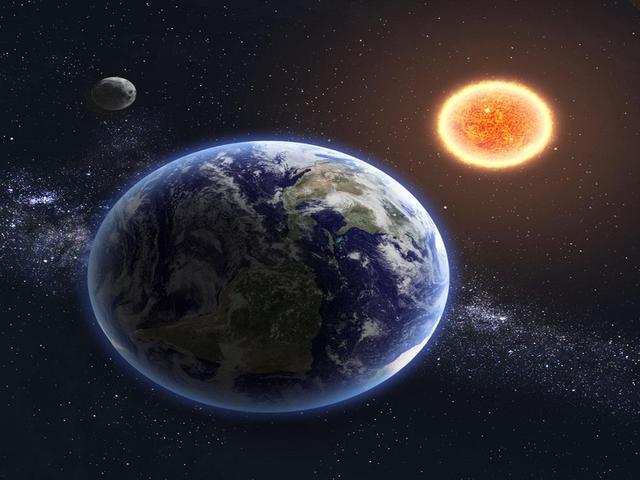 太阳系的太空温度低到-270度,为何阳光照到地球会变热