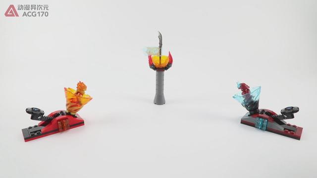 乐高积木 幻影忍者 70684 幻影旋转术攻袭之凯vs暴雪武士图文评测