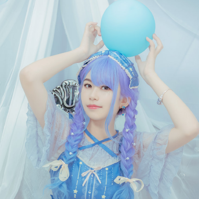 动漫人物cosplay头像美图赏析:俏皮可爱仙姿佚貌,清纯