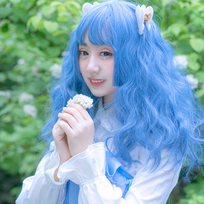 动漫人物cosplay头像美图赏析:俏皮可爱仙姿佚貌,清纯