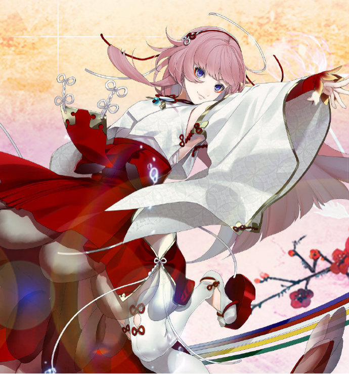 二次元最火粉发少女,鹿目圆可爱杀,腾讯的她竟是御姐呆萌双杀体