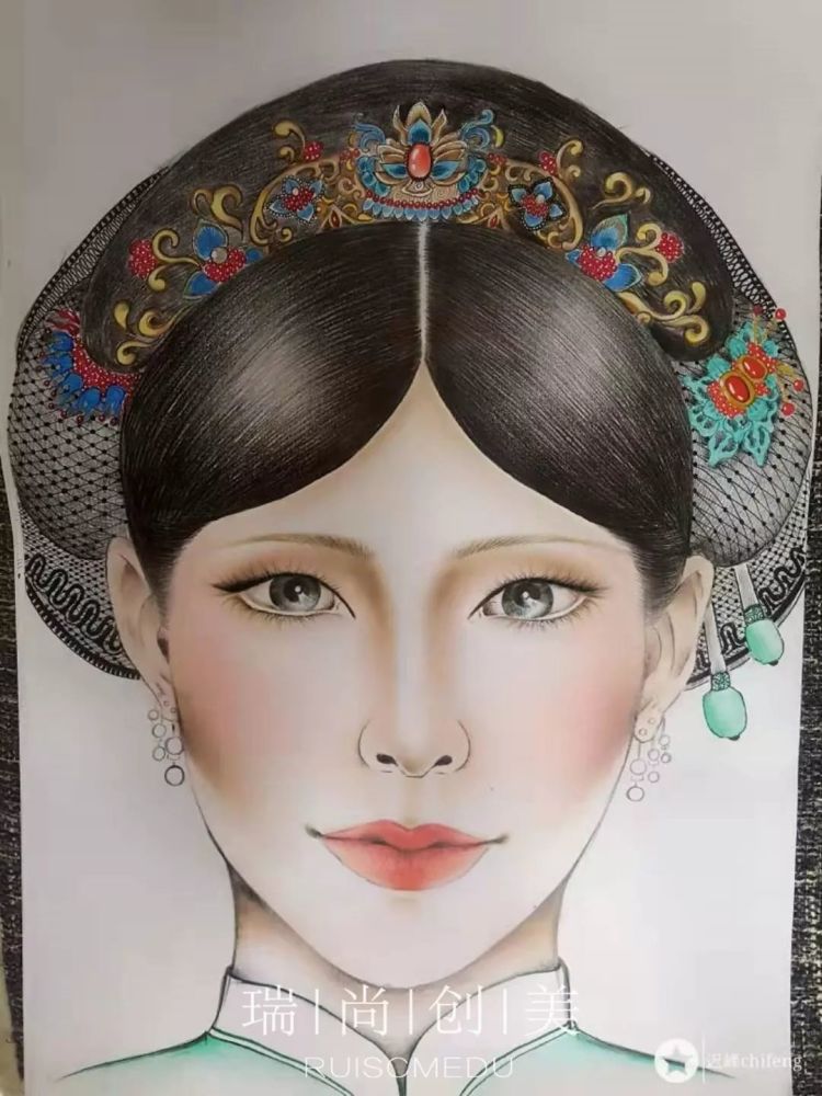 美人图,化妆师