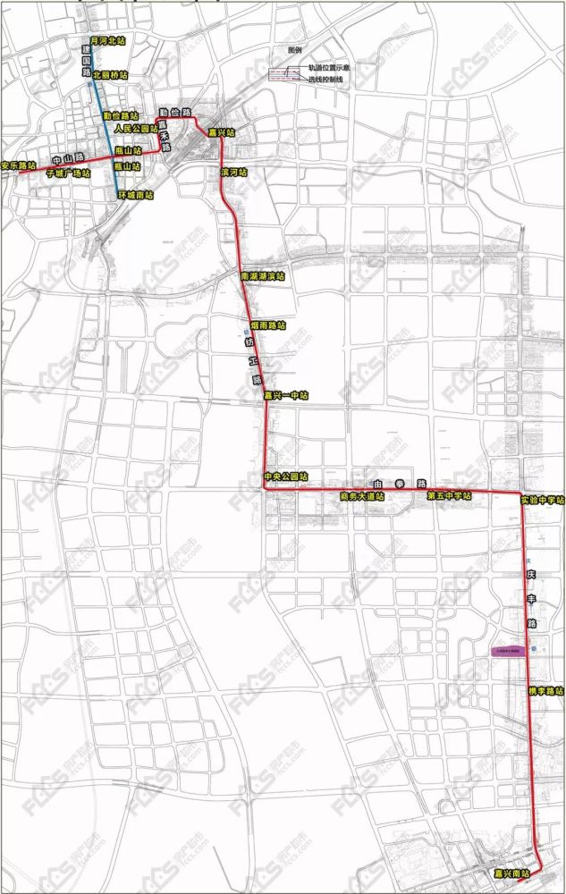 嘉兴有轨电车一期工程公示!站点曝光!这些沿线小区要"