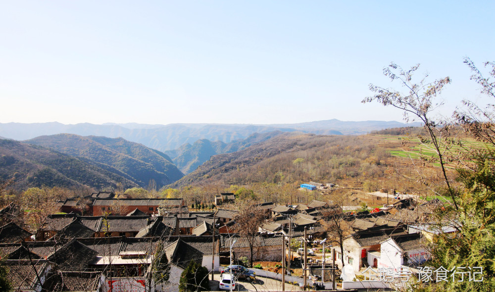 山西太行山农村风景实拍,全域旅游泽州山河镇