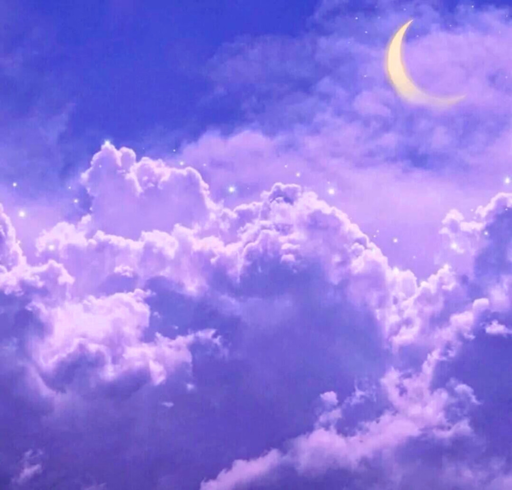 少女心·背景图:我朝朝暮暮心心念念的你,是银河万顷之中最温柔的谜底