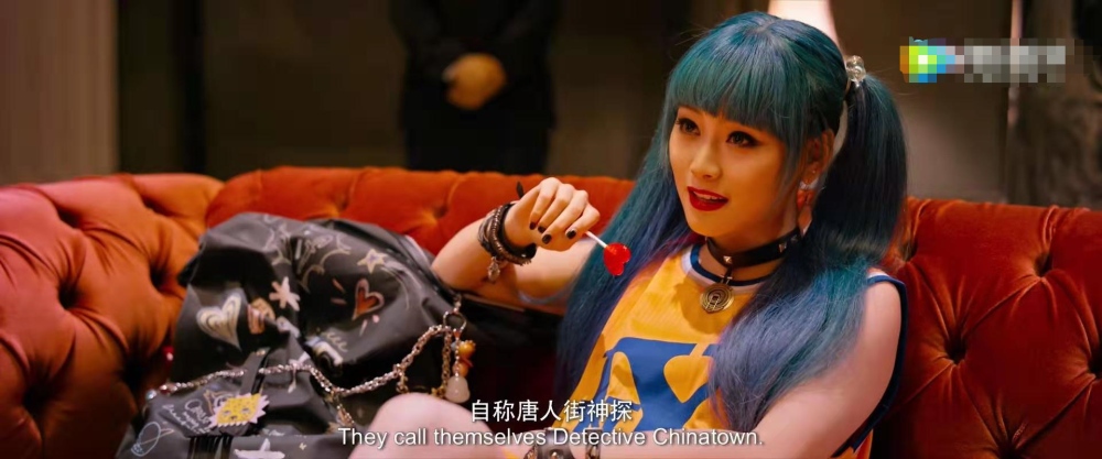 唐人街探案中,她在结尾亲口承认自己是q,只是我们都没