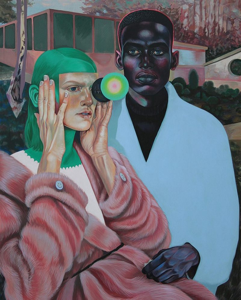 用画作讲述哲学与社会:荷兰插画艺术家martine johanna