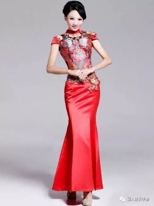 中国传统服饰旗袍之美