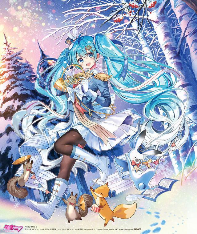 2020年雪初音手办公开,公主殿下超可爱,到时候还会有主题列车