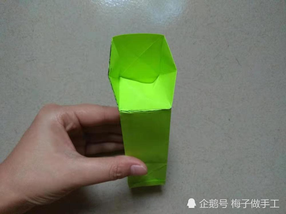 儿童手工折纸:牛奶盒怎么折?简单折纸手工,萌萌哒真可爱!