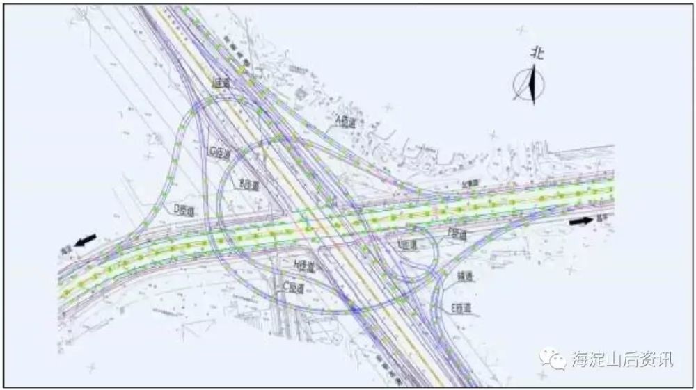 高架桥来了!北清路快速化1#标段主线桥跨京张高铁段桥梁工程