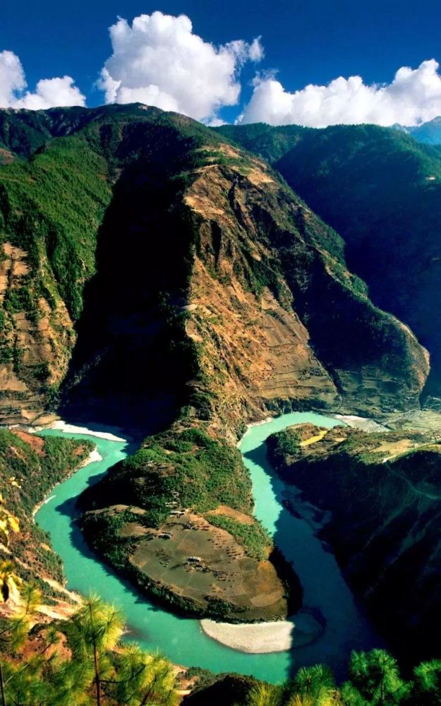 中国最美的地方,外国人,中国国家地理,峡谷,怒江大峡谷,旅游景区