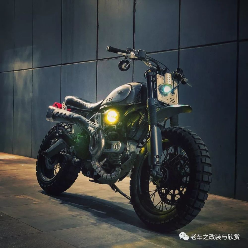 scrambler,杜卡迪,改装,tracker,摩托车,合肥