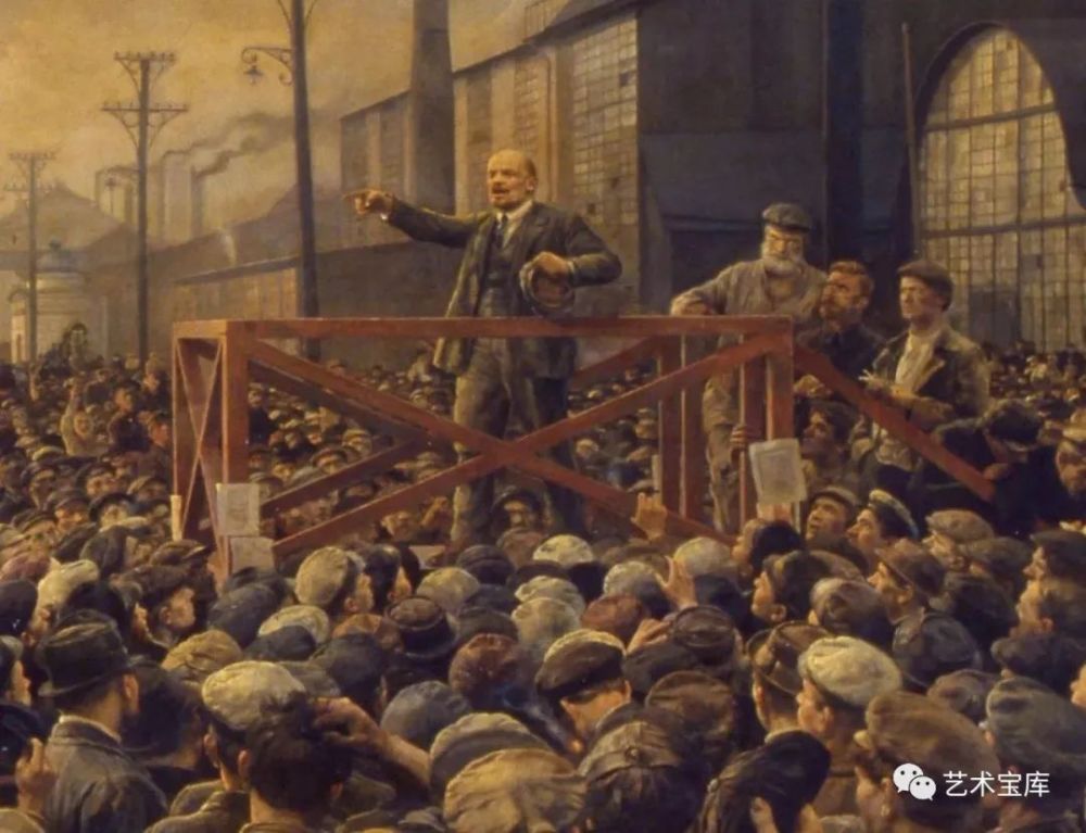 西方艺术史:苏联美术-十月革命后的革命历史画89
