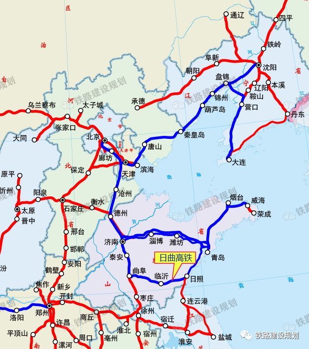 2019年底开通高铁线路通达范围详览