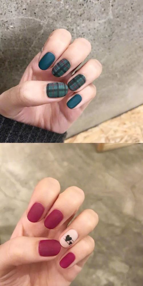宋妍霏同款美甲,这个冬天的美甲由我承包
