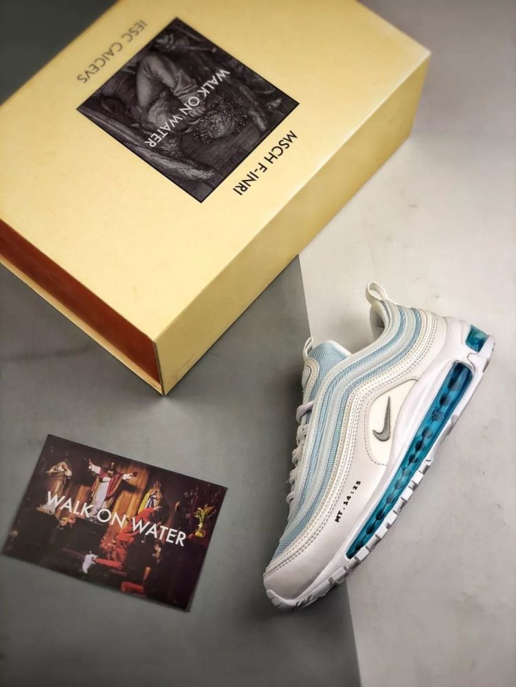 This Nike Air Max 97 Mixes Blue and Pink Sneaker Files