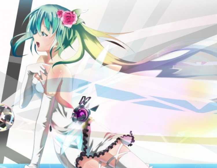 精选动漫壁纸,二次元美少女雪初音,带你领略异次元世界