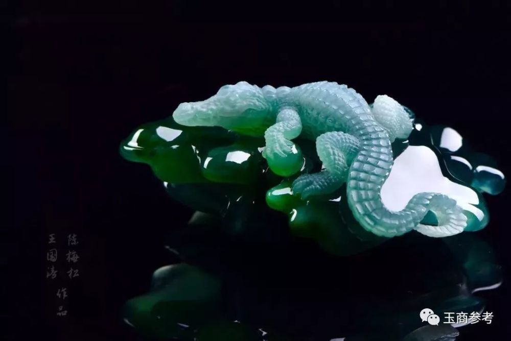 两位玉雕大师联手创作出的作品