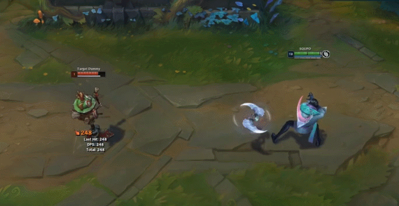 折镜(环刃) 被动&普攻:每当厄斐琉斯使用折镜攻击过后,必须等到武器