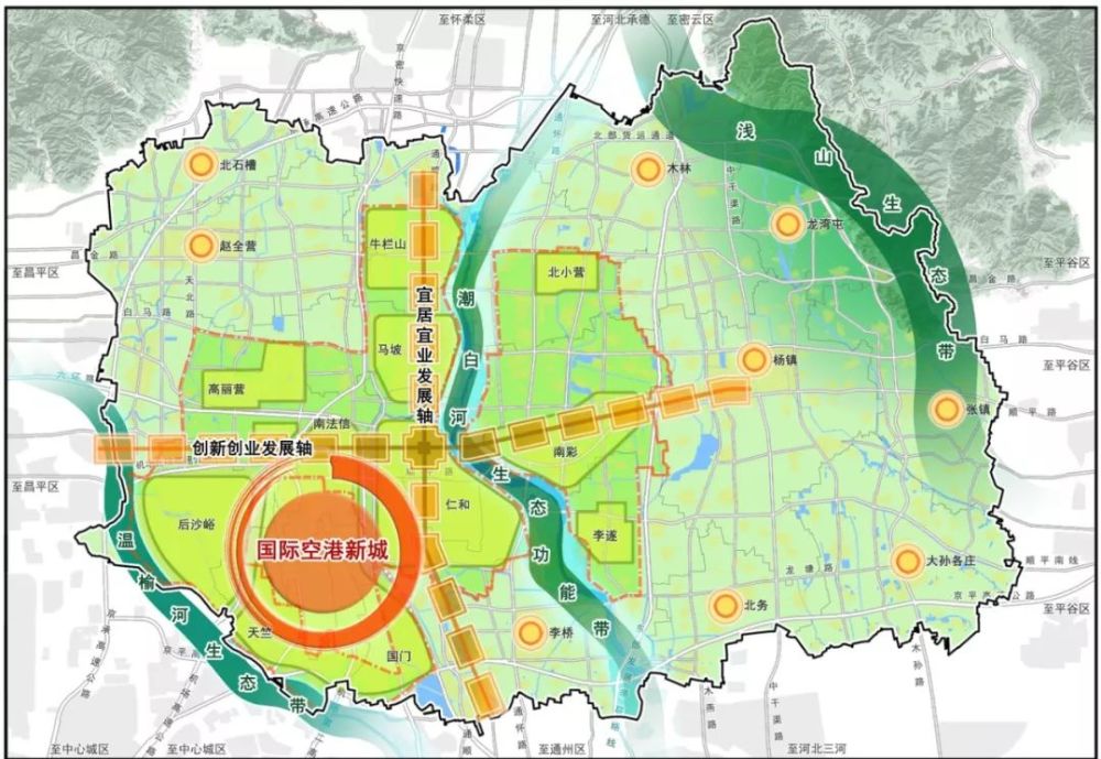 北京批复的顺义全区新规划,这些点你一定要细看!