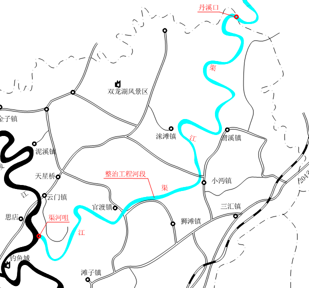 渠江重庆段2年后可全年通航1000吨级船舶