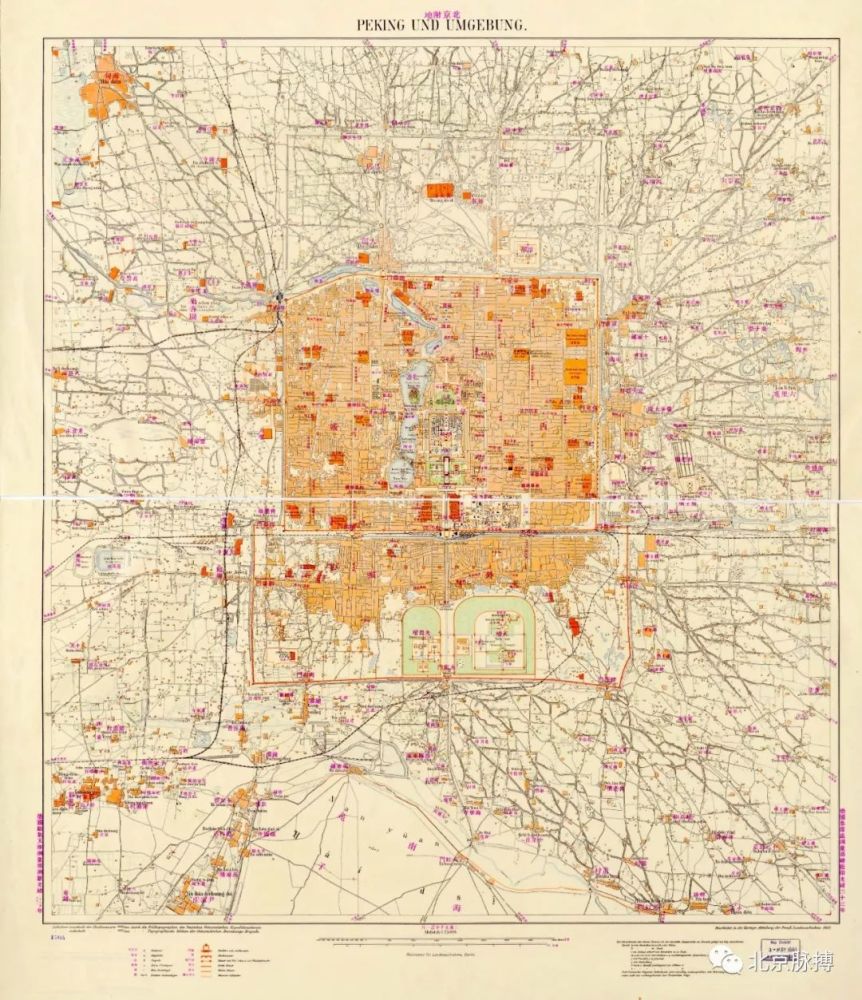 1325-1950年,69幅老地图,看尽北京城市历史变迁