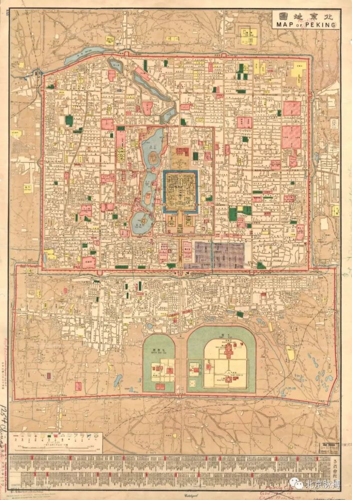 1325-1950年,69幅老地图,看尽北京城市历史变迁