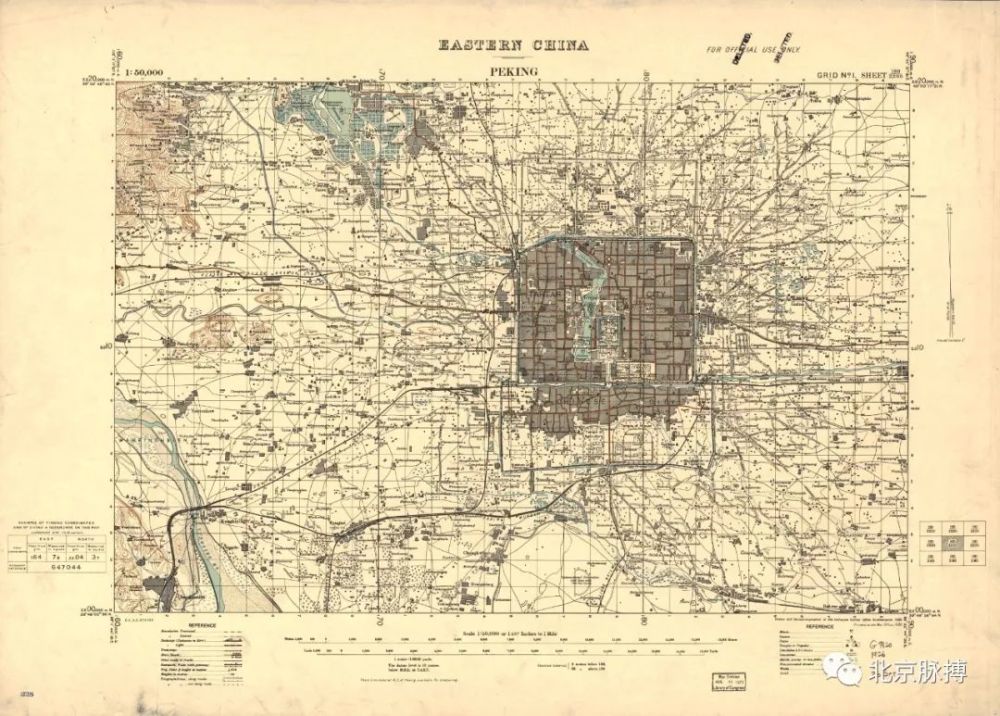 1325-1950年,69幅老地图,看尽北京城市历史变迁