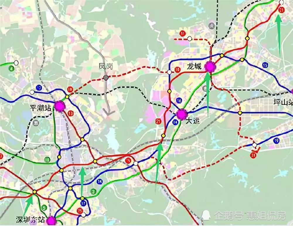 深圳地铁21号线有望延至坪山!今年出方案,计划入5期!